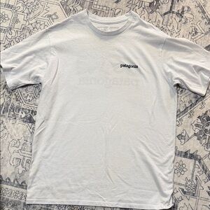 Patagonia white Short Sleeve Tee